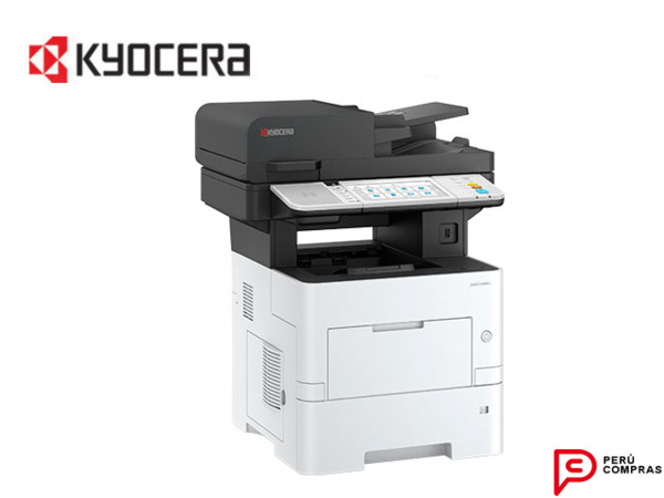 Impresora multifuncional Konica Minolta negra con escáner y alimentador automático